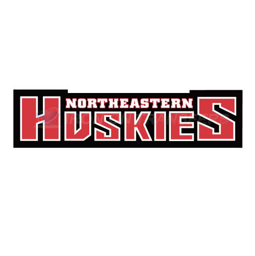 Northeastern Huskies Logo T-shirts Iron On Transfers N5635 - Click Image to Close